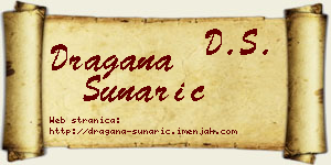 Dragana Sunarić vizit kartica